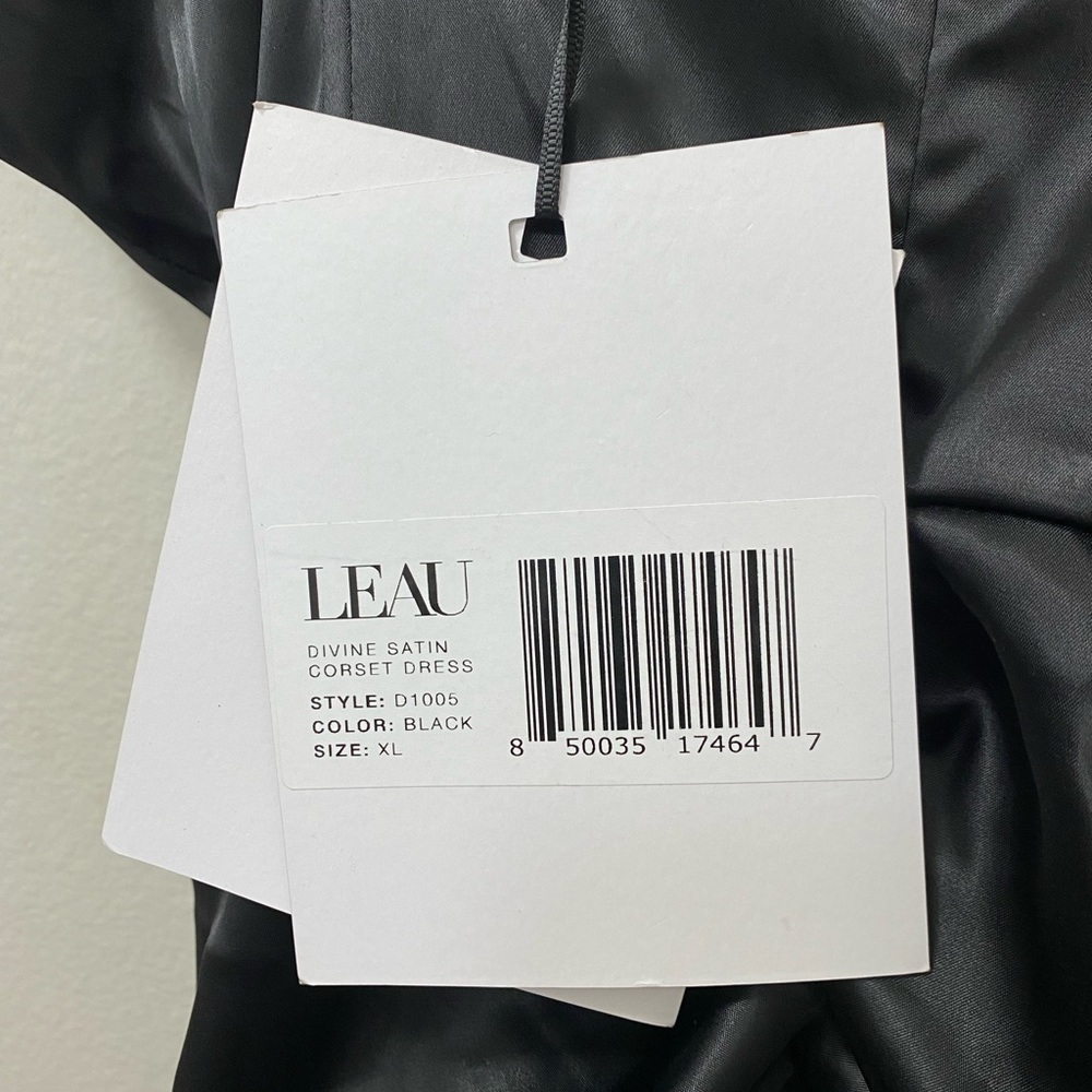 LEAU DIVINE SATIN CORSET DRESS - Picture 6 of 7